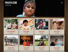 Tablet Screenshot of prajith.com